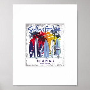 surfing for life poster