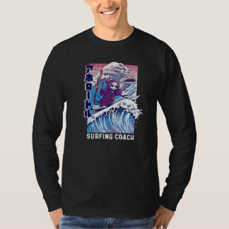 Surfing Grim Reaper  Fun Surfer T-Shirt