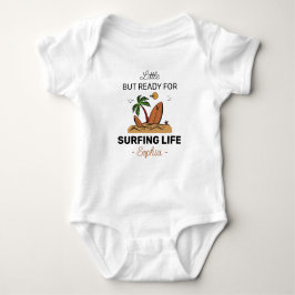 Surfing Little but Ready for Surfing Life - Surfer Baby Strampler