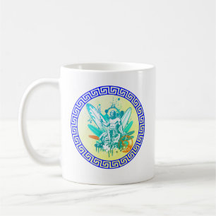Surfing Poseidon Kaffeetasse