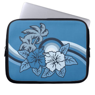 Surfing Safari Hawaiian Neoprenanzug Laptopschutzhülle
