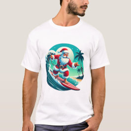 Surfing Santa T-Shirt