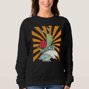 Surfing Snail Premium Sweatshirt