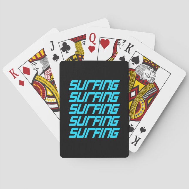 Surfing Spielkarten (Rückseite)