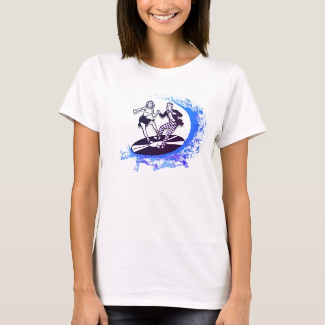 Surfing Swig Dance T-Shirt (Vorderseite)