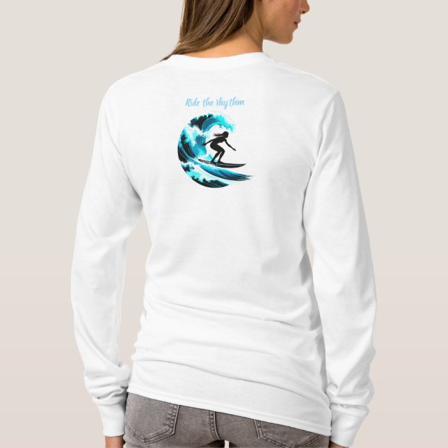 surfing T-Shirt (Rückseite)