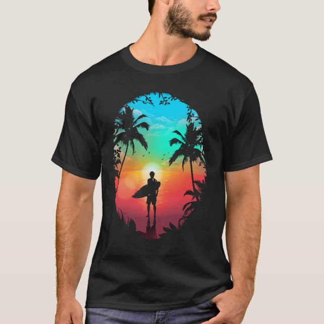 Surfing time T-Shirt (Vorderseite)