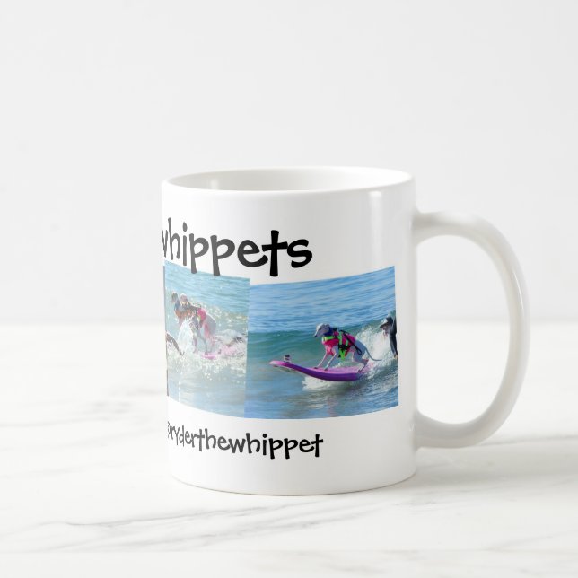 #surfingwhippets Tasse (Rechts)