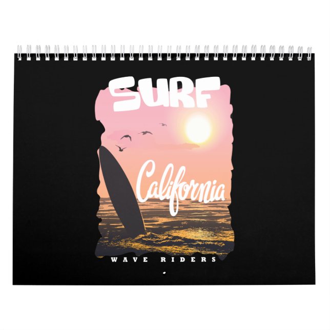 Surfkalifornia Kalender (Titelbild)