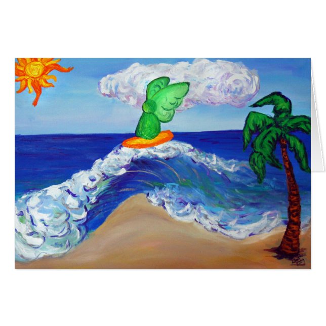 Surfkarte Angel Raphael (Vorderseite (Horizontal))