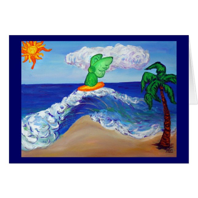 Surfkarte Angel Raphael (Vorderseite (Horizontal))