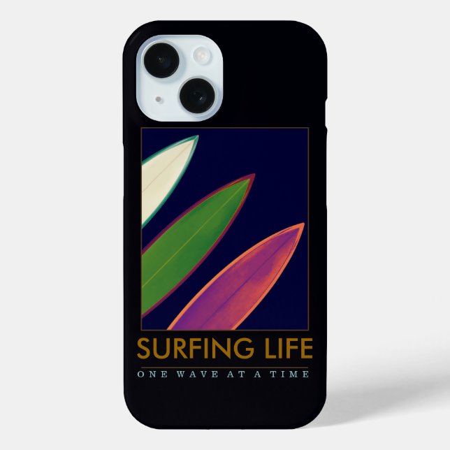 Surfleben Case-Mate iPhone Hülle (Rückseite)