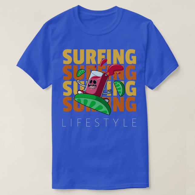 Surfleben T-Shirt (Design vorne)