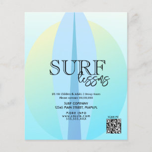Surflektion Erwachsene Kinder Geschäftsflyer  Flyer
