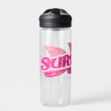 Surfmädchen oben lila pink