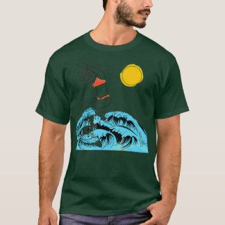 Surfmädchen T-Shirt