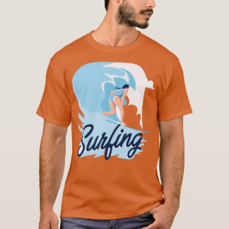 Surfmädchen T-Shirt