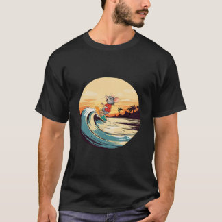 Surfmouse Witziges Design T-Shirt