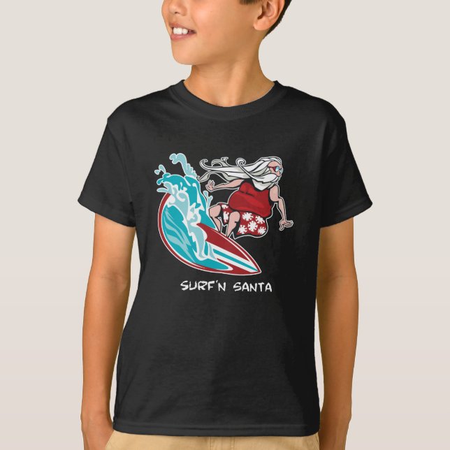 Surf'n Sankt T-Shirt (Vorderseite)
