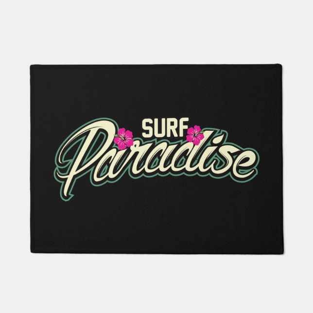 Surfparadies Fußmatte (Vorderseite)
