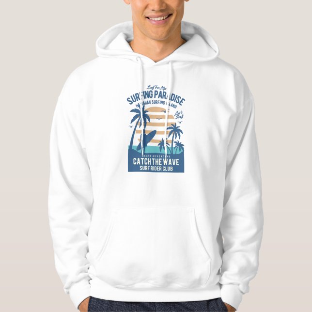 Surfparadies Hoodie (Vorderseite)