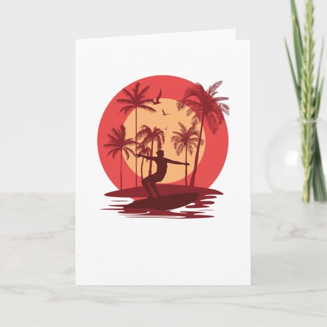 Surfparadies Karte (Vorderseite)