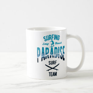Surfparadies Long Beach Surf Team Wave Rider D Kaffeetasse