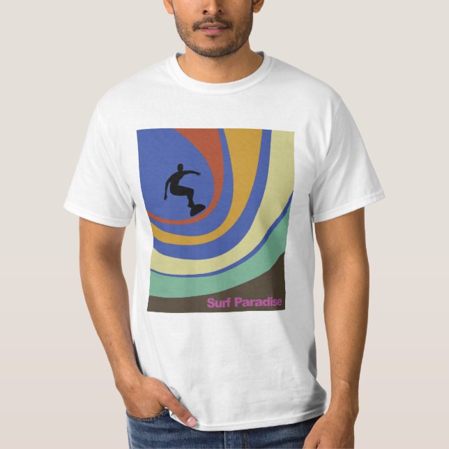 Surfparadies T-Shirt (Vorderseite)
