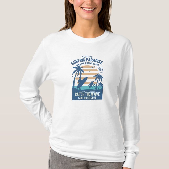 Surfparadies T-Shirt (Vorderseite)
