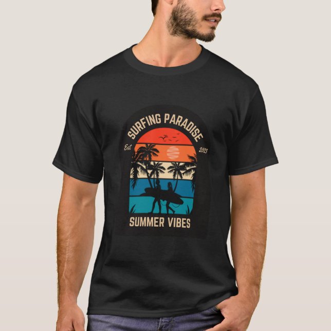 Surfparadies T-Shirt (Vorderseite)