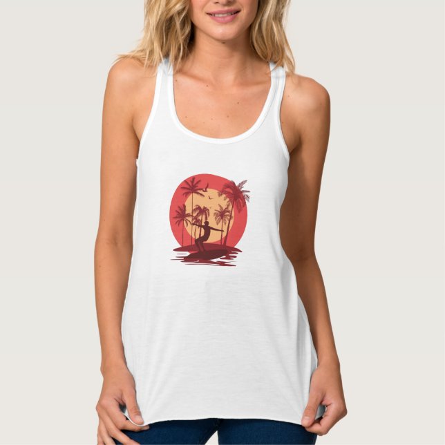 Surfparadies Tank Top (Vorderseite)
