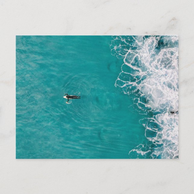 Surfpostkarte Postkarte (Vorderseite)