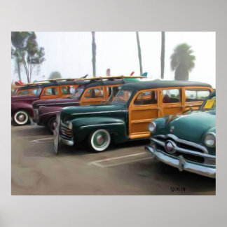 Surf's Up Art Print Poster