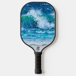 "Surfs Up" Benutzerdefiniertes Pickleball-Paddel Pickleball Schläger