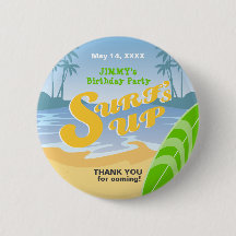 Surf's up boy Birthday Party