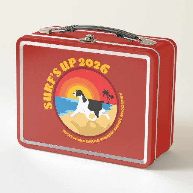 Surfs Up Metal Lunch Box ESS (Vorderseite)