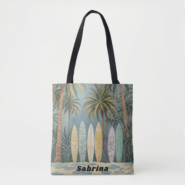 Surf's Up, Pastellstil Personalisiert (Vorderseite)