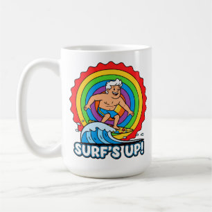 Surf's Up Surfen Kaffeetasse