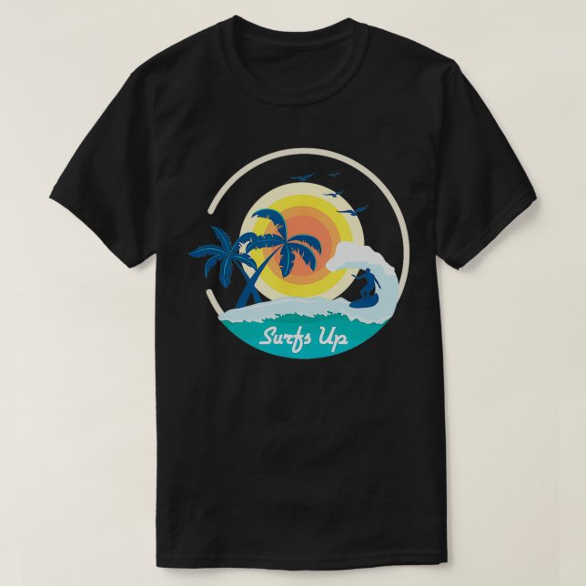 Surfs Up Tshirt (Design vorne)