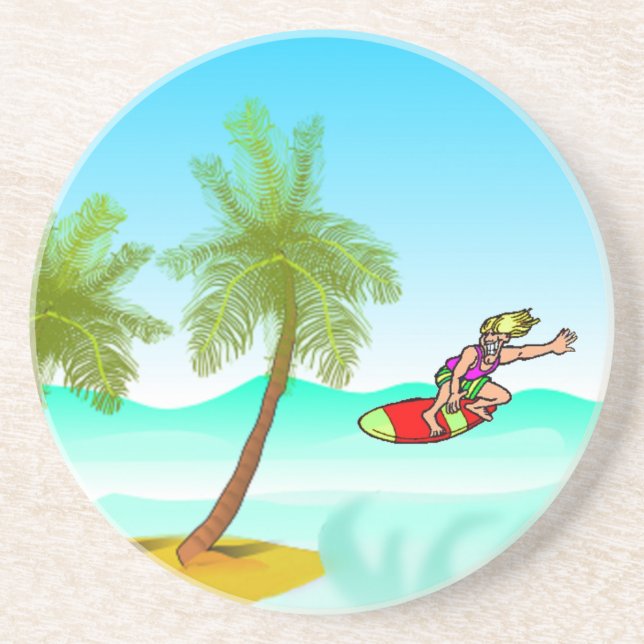 Surf's Up Untersetzer (Vorne)