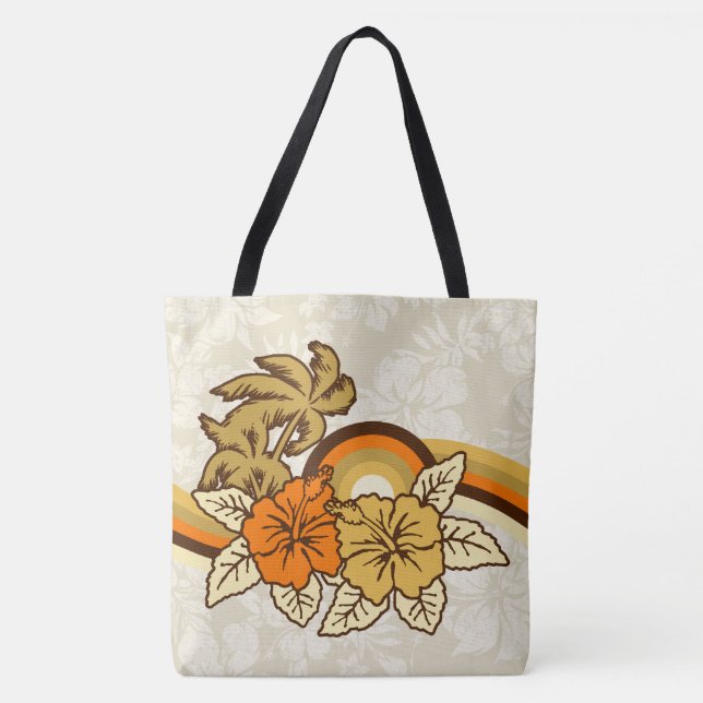 Surfsafari Vintag Hawaiian Beach Bag (Vorderseite)