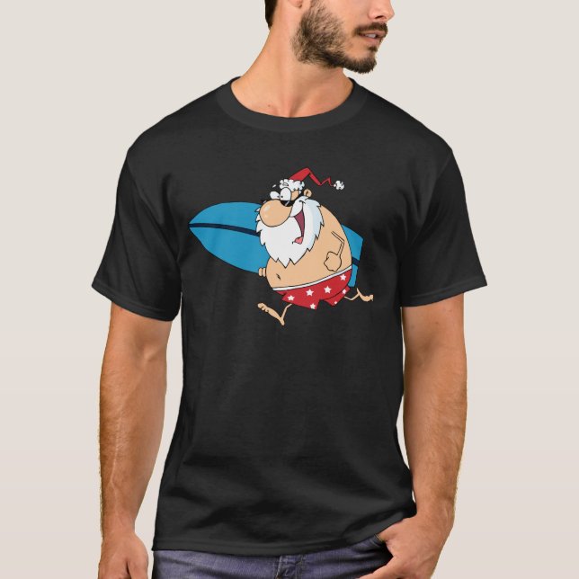 Surfsanta T-Shirt (Vorderseite)