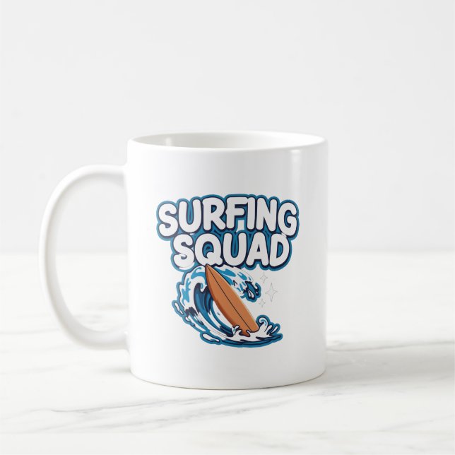 Surfscheibe Kaffeetasse (Links)
