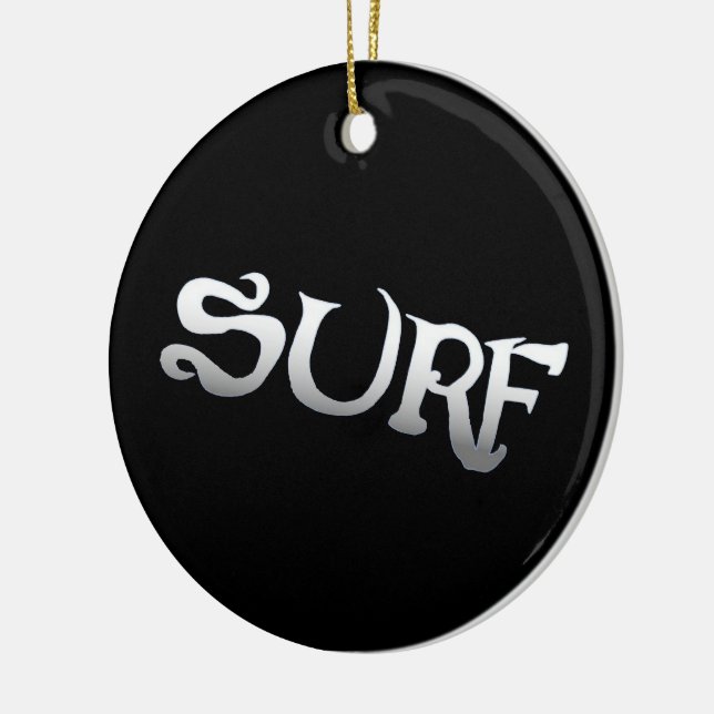 Surfschwarz, runder Ornament (Links)
