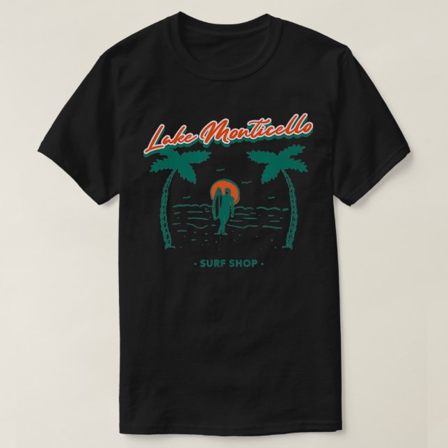 Surfshop am Monticello T-Shirt (Design vorne)