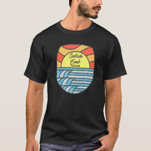 Surfside Beach Texas Tx Atlantischer Sonnenaufgang T-Shirt
