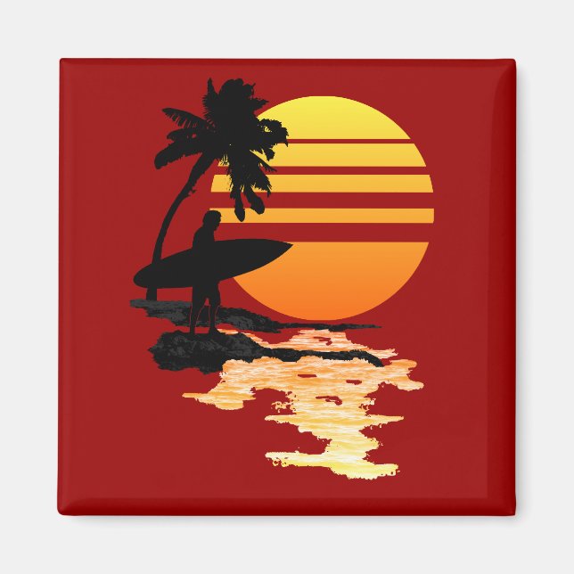 Surfsonnengang Magnet (Vorne)