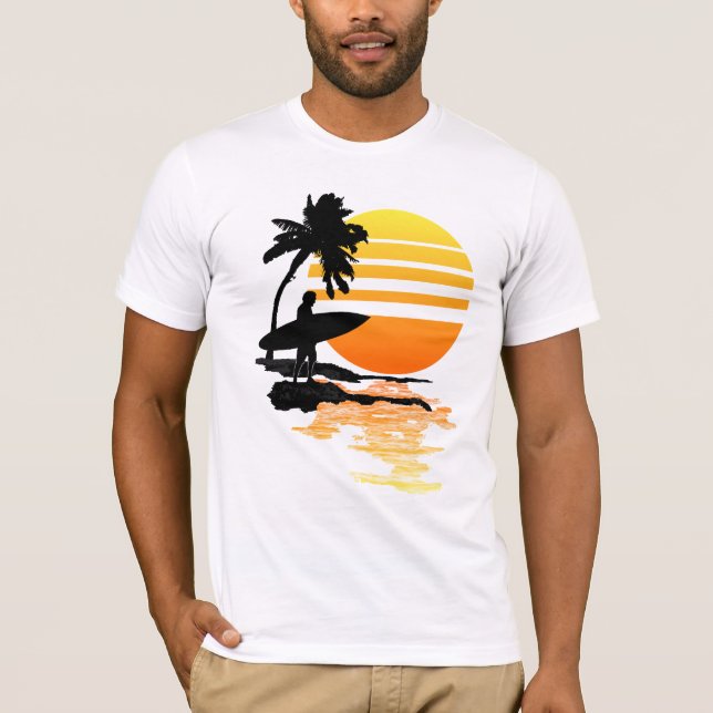 Surfsonnengang T-Shirt (Vorderseite)