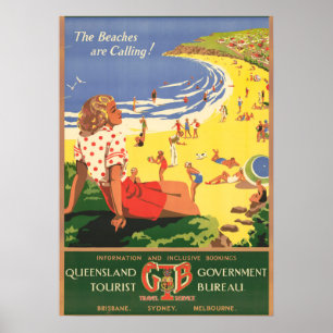 Surfspots - Australien Poster