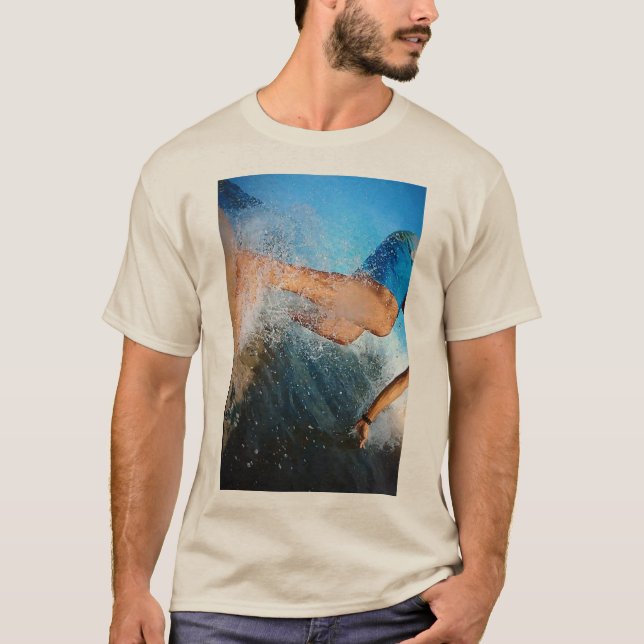 Surfstil T-Shirt (Vorderseite)